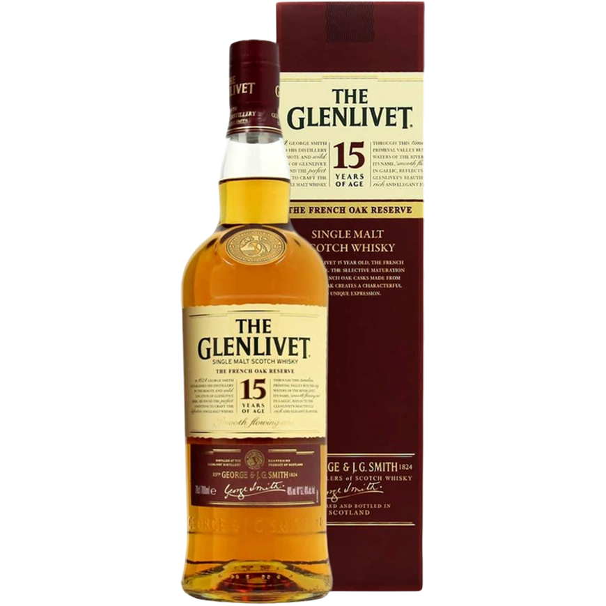 Glenlivet 15 YO French Oak Reserve 70cl
