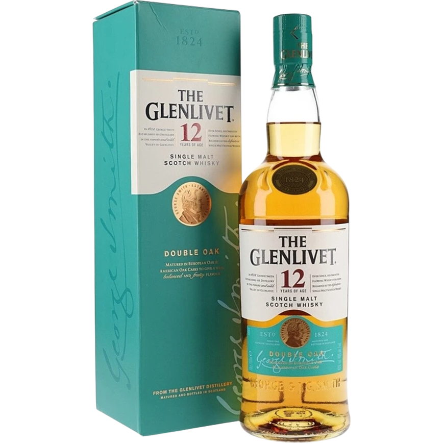 Glenlivet 12 YO Double Oak 70cl