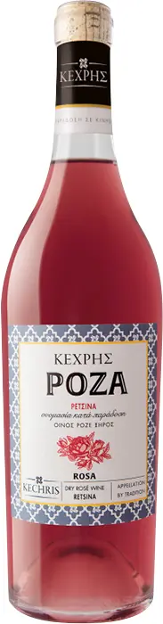 Kechris Winery Rosa Retsina 2019
