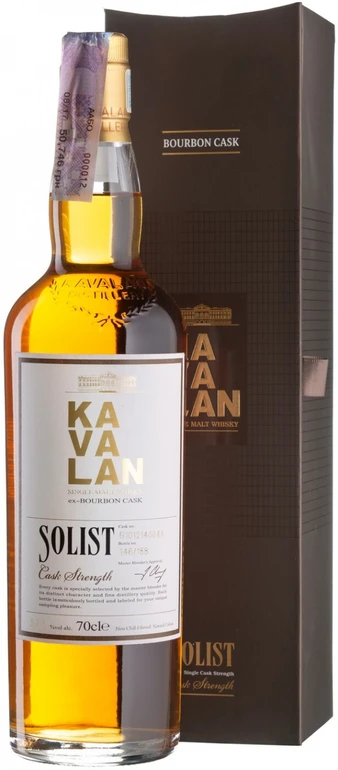 Kavalan Ex-Bourbon Cask Solist 70cl