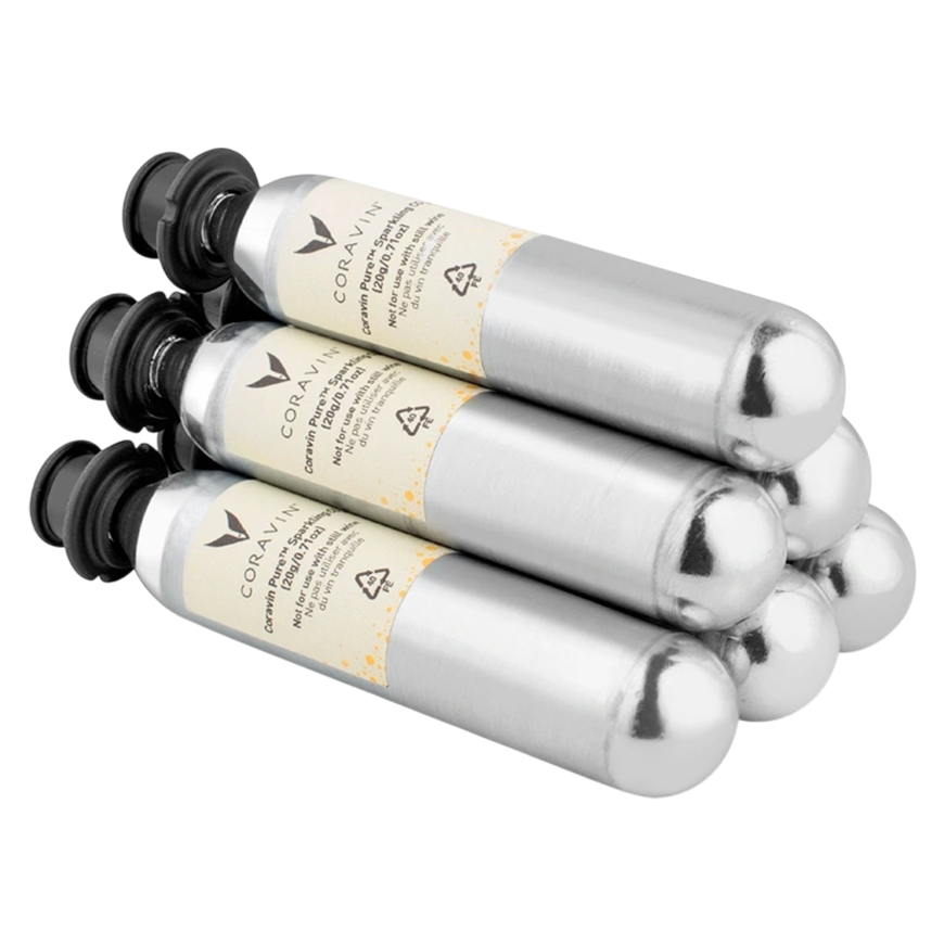Coravin Sparkling Co2 Capsules 6pc