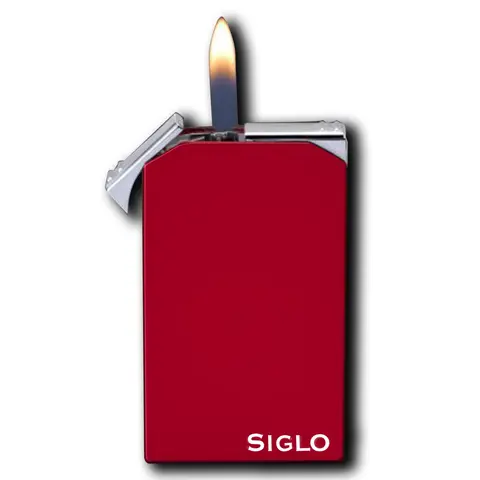 Siglo Lighter Twin Flame - Burgundy 