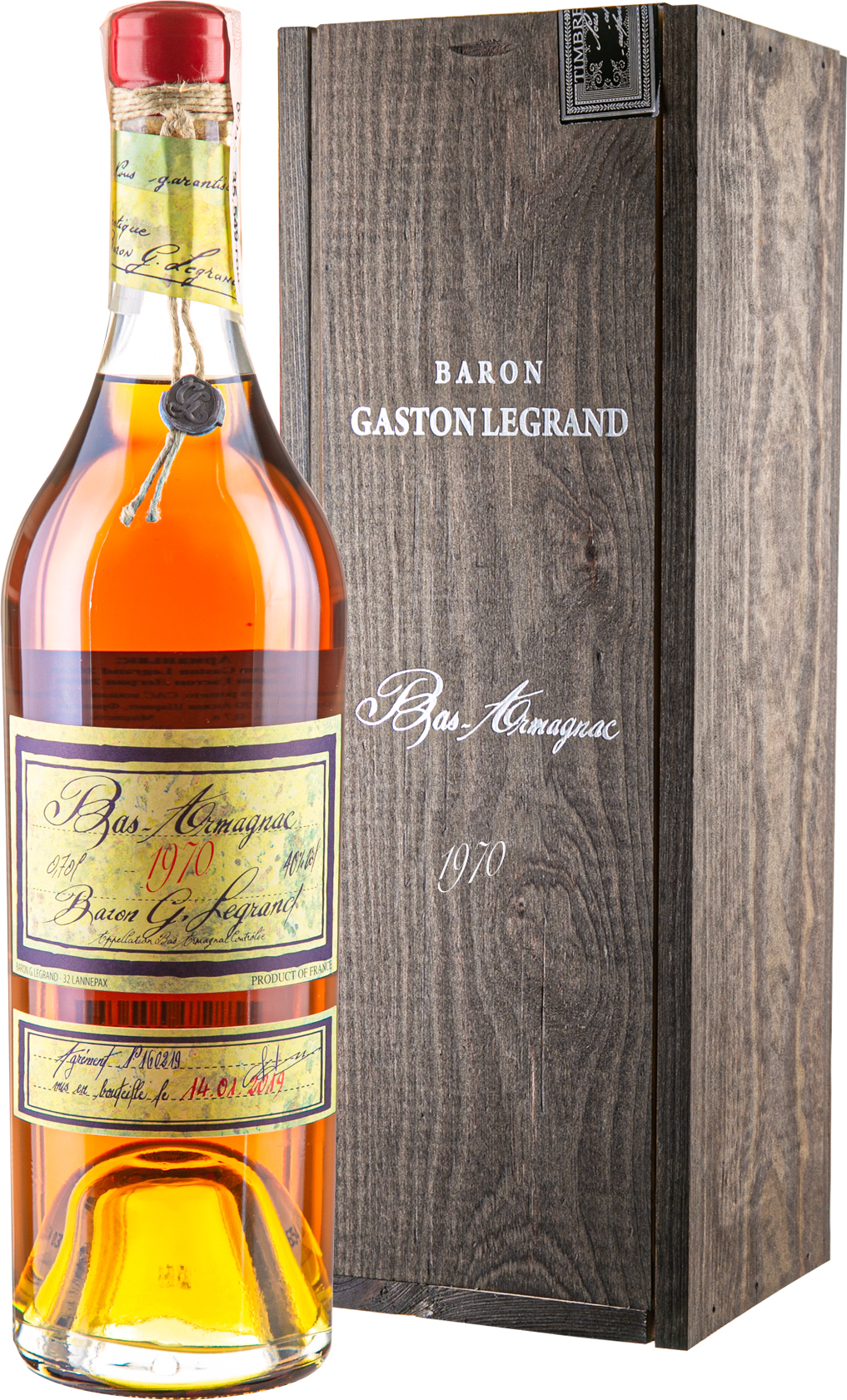 Baron G.Legrand Tenareze 1970 70cl