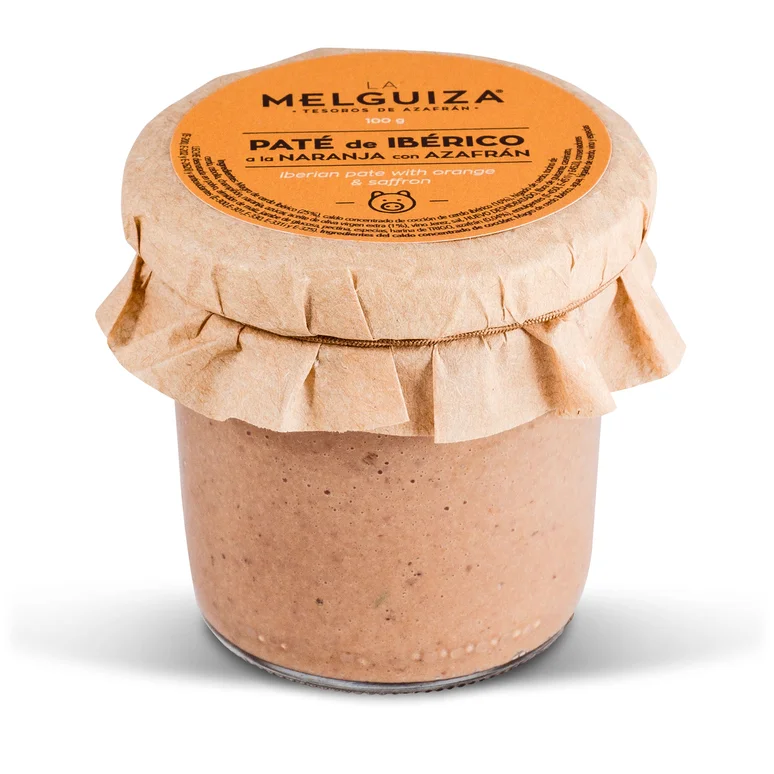 Melguiza Iberian ham pate with orange/saffron