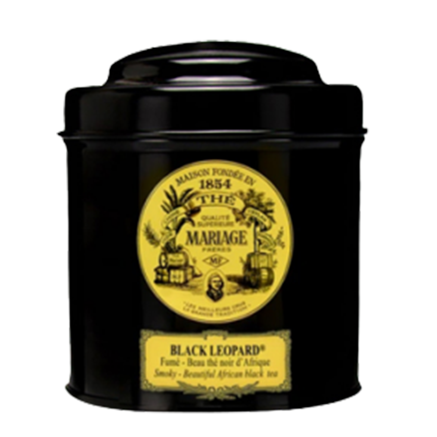 Mariage Freres Black Leopard Tea In a Jar