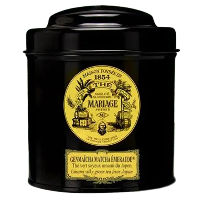 Mariage Freres Genmaicha Matcha Emeraude Tea In a Jar