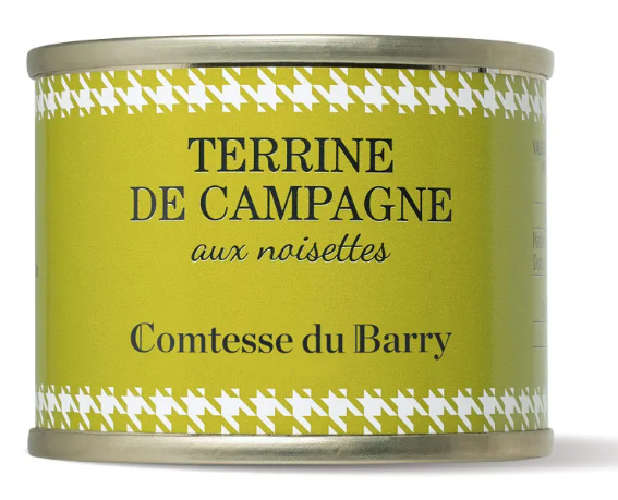 Comtesse du Barry Terrine Campagne Noisettes 70g