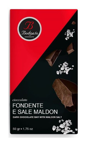 Bodrato Tavoletta Caramello e Sale Maldon 50g