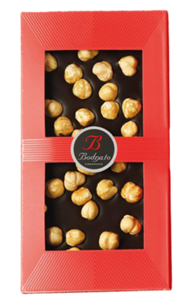 Bodrato Piastrella Nocciola Latte 130g