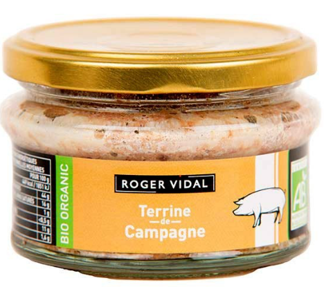 Roger Vidal Organic Country Style Terrine 130g