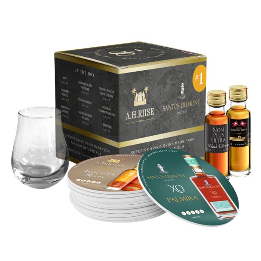 A.H. Riise Tasting Kit Black