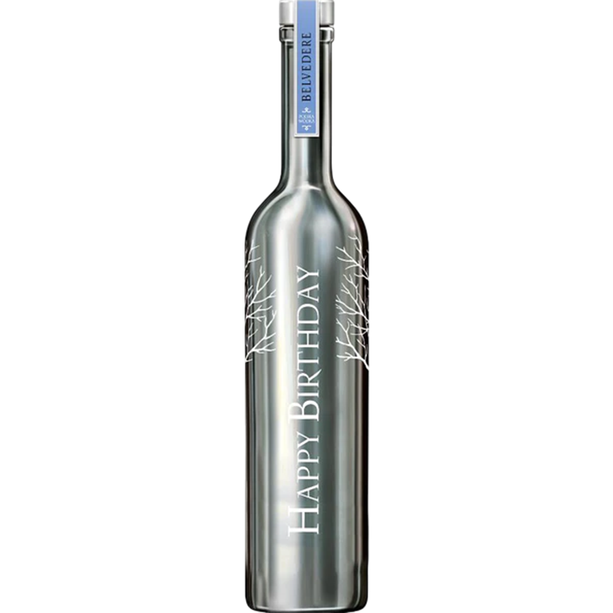 Belvedere Midnight Saber Happy Birthday 175cl