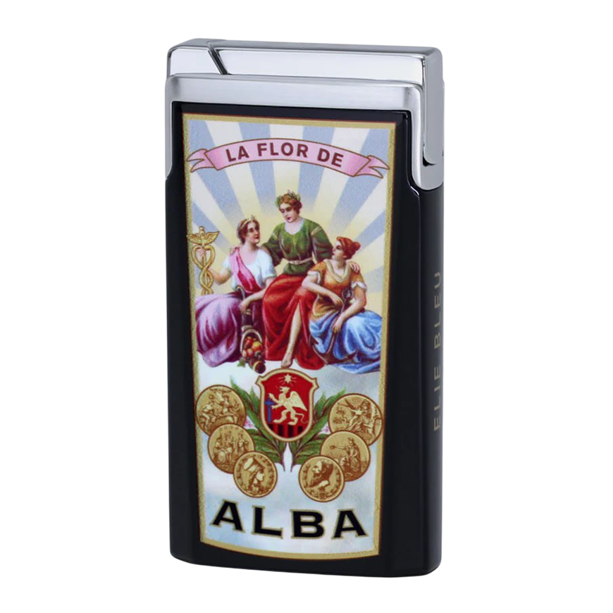 Elie Bleu Cigar Jet Flame Lighter Alma Black