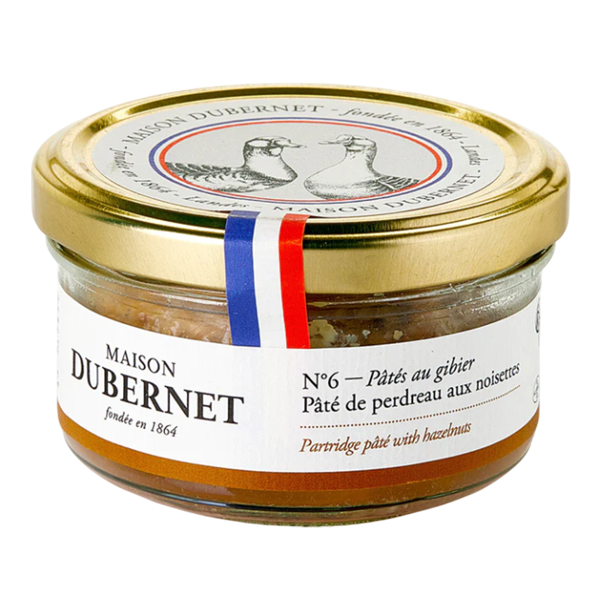 Maison Dubernet Pate Perdreau Noisettes 125g