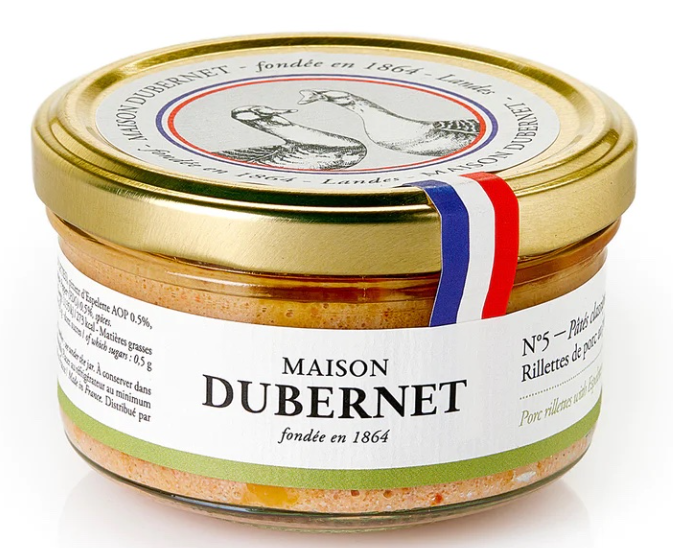 Maison Dubernet Rillettes Porc Pimente Esp 125g