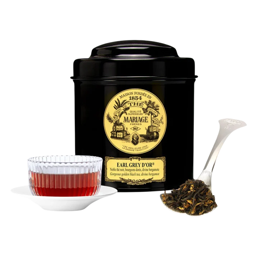 Mariage Freres Earl Grey D'or Tea In a Jar