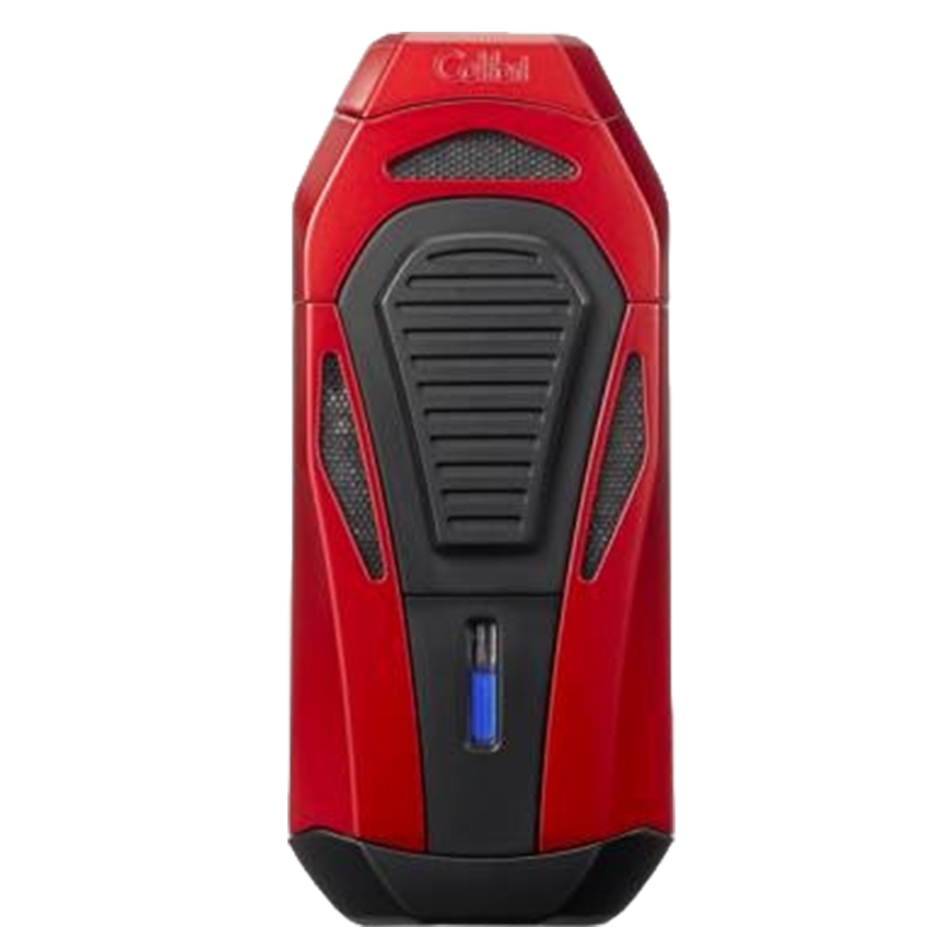 Colibri Boss Jet Red+Black Triple Flame Lighter