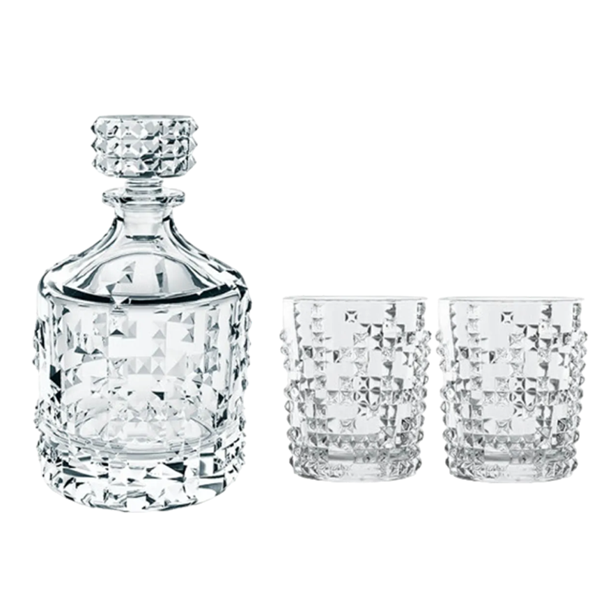 Nachtmann Punk Whisky Set set of 3