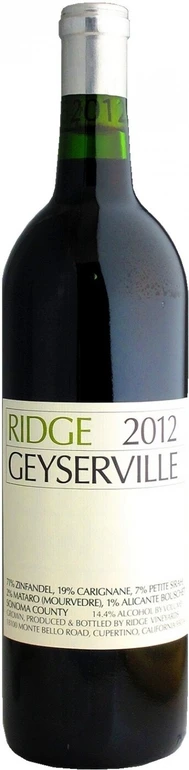Ridge Geyserville Zinfandel