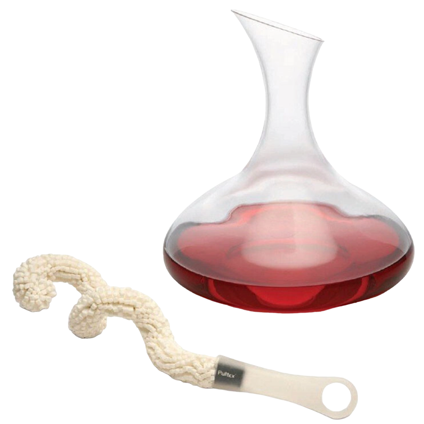 Pulltex Dionisio Decanter + Cleaner