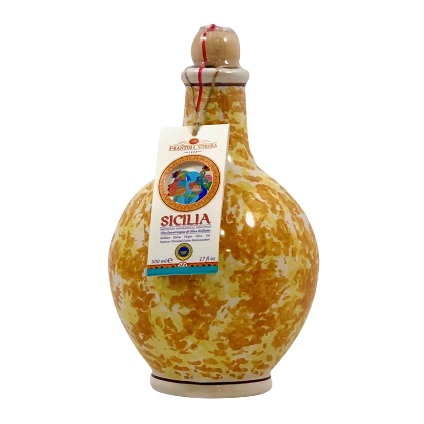 Frantoi Cutrera Olio E. V. DI. Oliva IGP Sicilia Design Hand Made 500ml