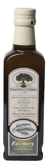 Frantoi Cutrera Condimento A Base Di Olio Extra Virgin Al Rosmarino 250ml