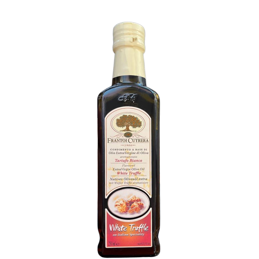 Frantoi Cutrera Condimento A Base Di Olio Extra Virgin Al Taftufo Bianco 250ml