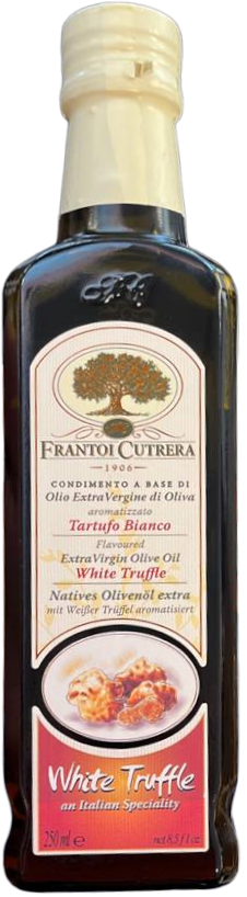 Frantoi Cutrera Condimento A Base Di Olio Extra Virgin Al Taftufo Bianco 250ml