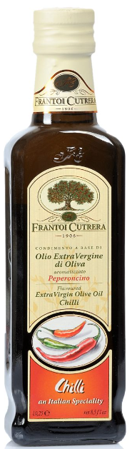 Frantoi Cutrera Condimento A Base Di Olio Extra Virgin Al Peperoncino 250ml