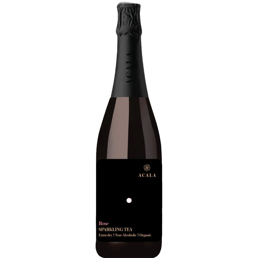 Acala Rose sparkling tea (kombucha)