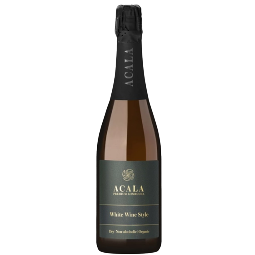 Acala White Wine Style sparkling tea (kombucha)