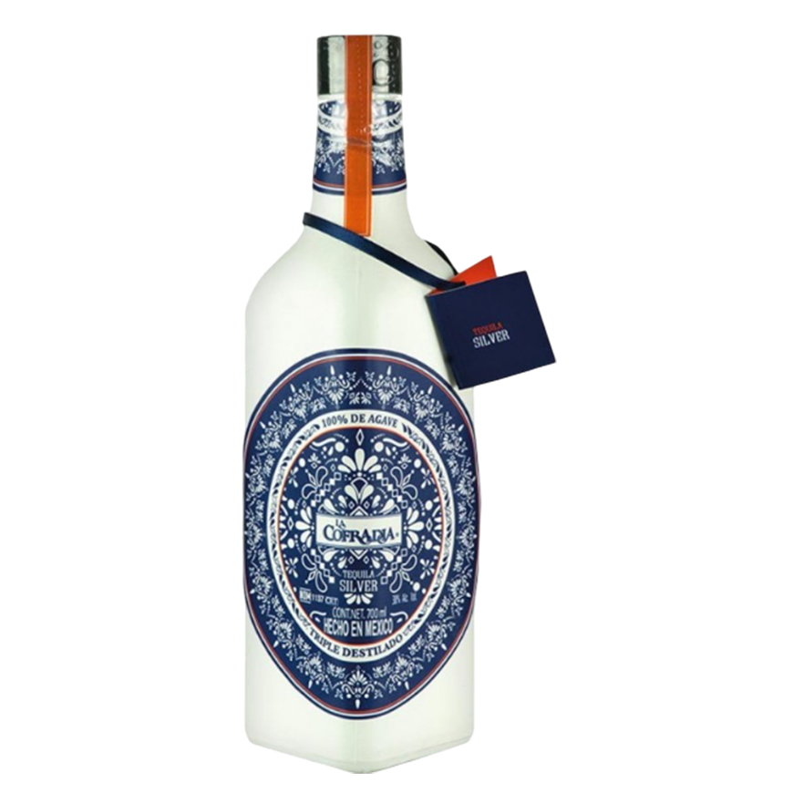 La Cofradia Ceramica One Blanco Tequila 70cl