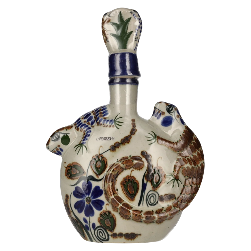 La Cofradia Iguanas Ceramica Reposado Tequila 70cl