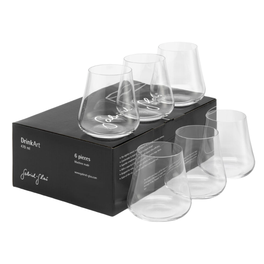 Gabriel Glas Serie DrinkArt 470 ml Set of 6 Glasses