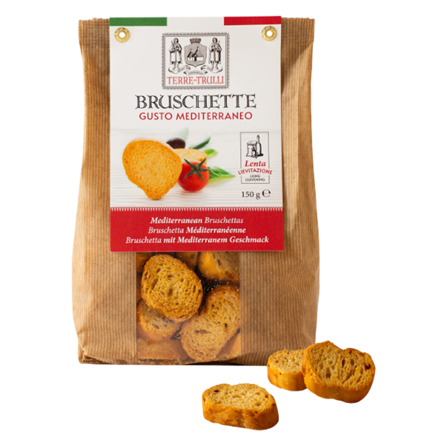 "Terre dei Trulli" Bruschettas With Mediterranean Flavor 150g