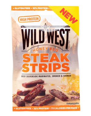 Wild West steak strips Honey BBQ