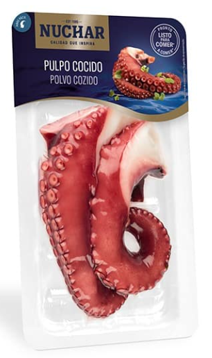 Nuchar Cooked Octopus 2 Legs 200g