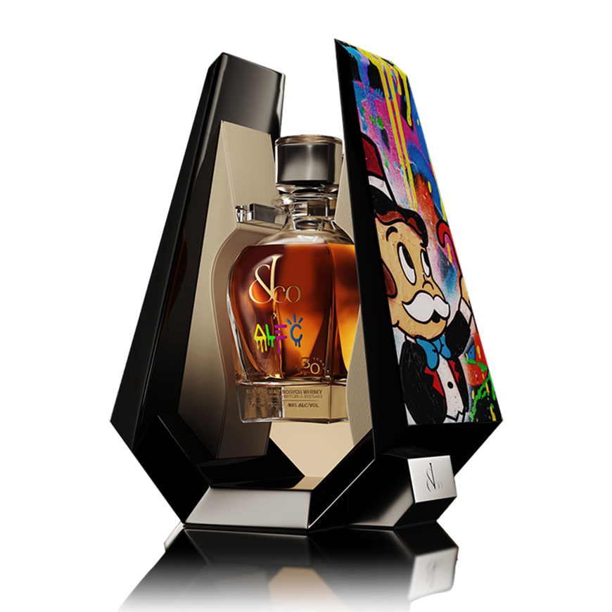 Jacob & Co. X Alec Monopoly Limited Edition Whisky 75cl