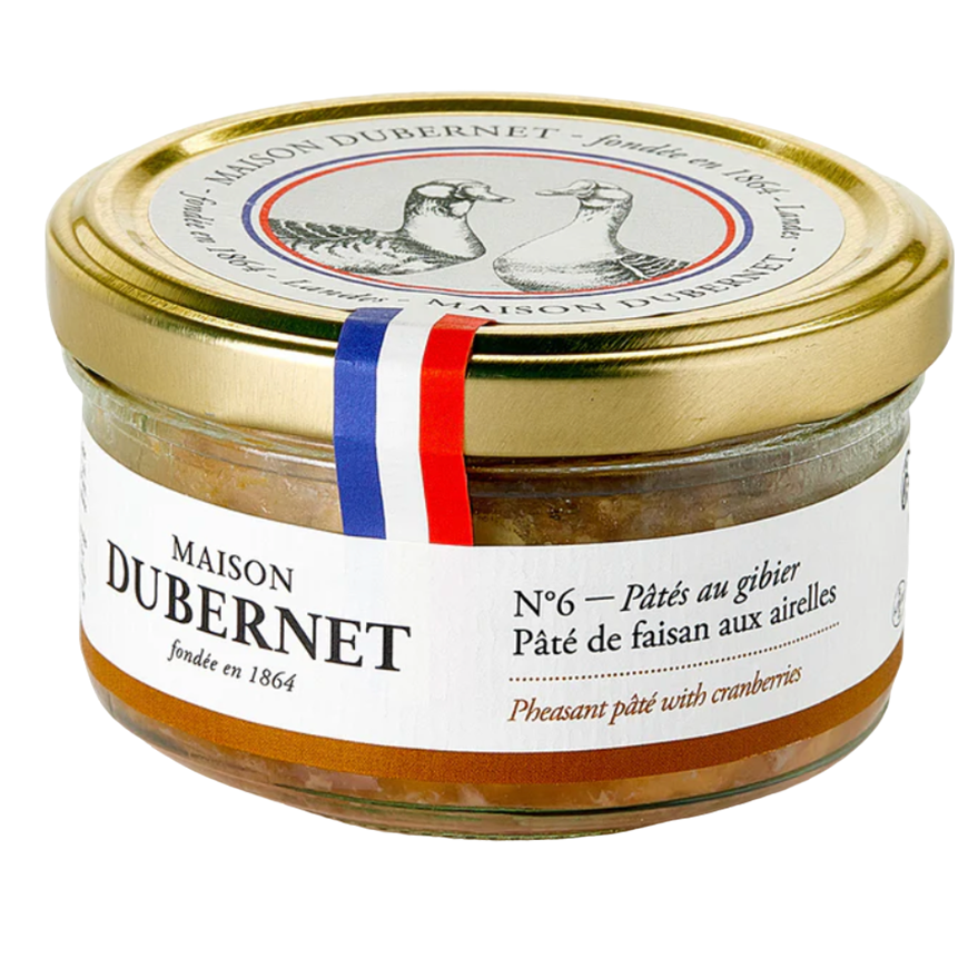 Maison Dubernet Pate faisan aux airelles 125g