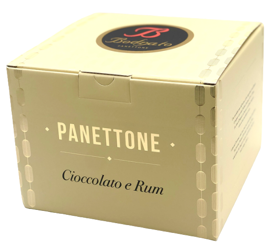 Bodrato Chocolate and Rum Panettone 1kg