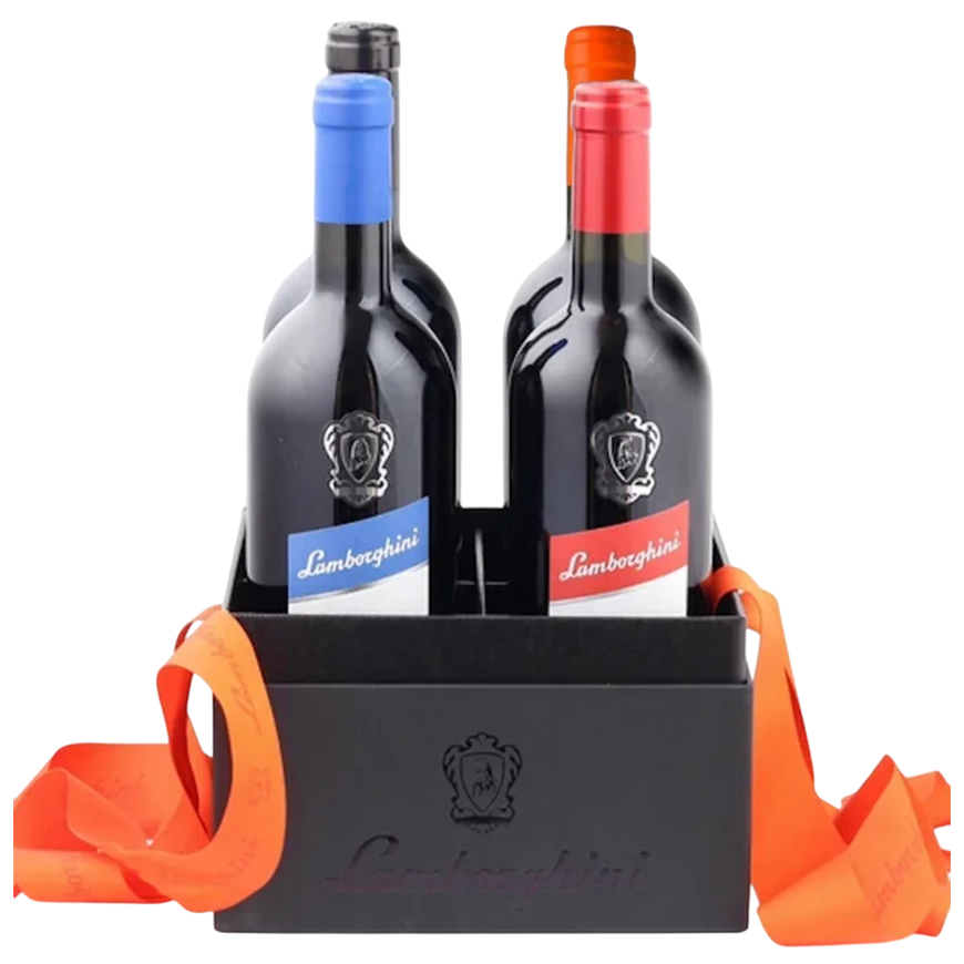 Lamborghini Box for 4 Bottles