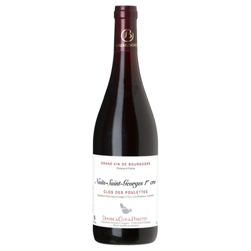Domaine du Clos des Poulettes Tastevinage Les Vaucrains Nuits-Saint-Georges 1er Cru 2018