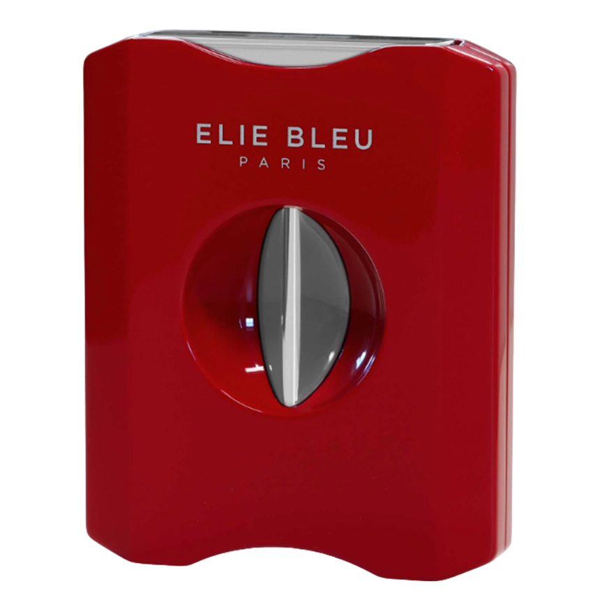 Elie Bleu Cigar Cutter V Cut Red Lacquer