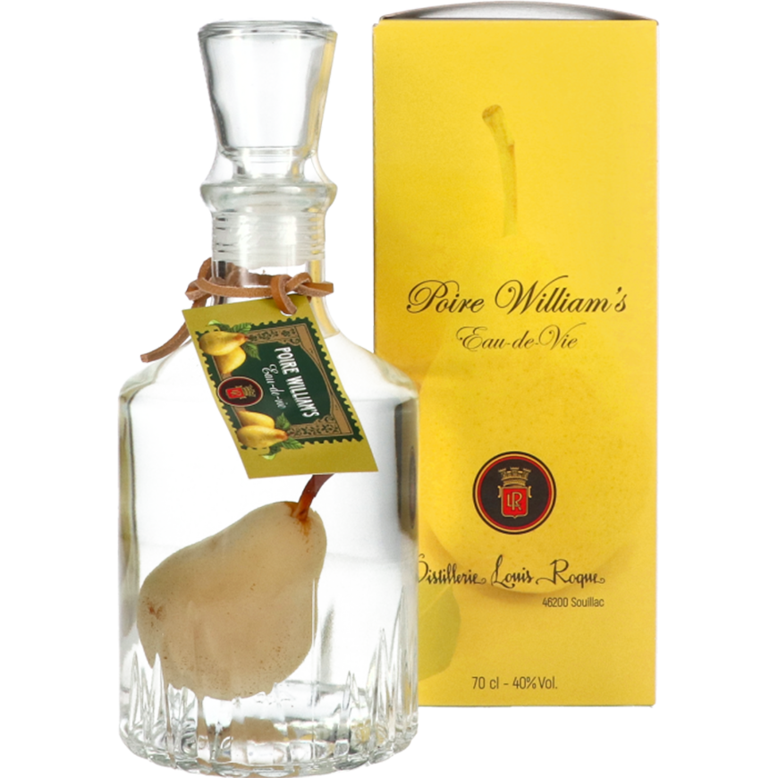 Louis Roque Poire William's Carafe Gift box 70cl