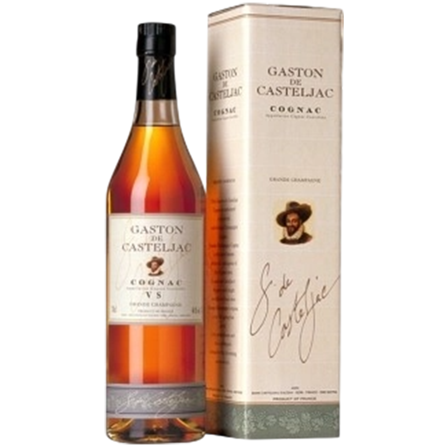 Gaston de Casteljac V.S. Grande Champagne Cognac Gift box 70cl