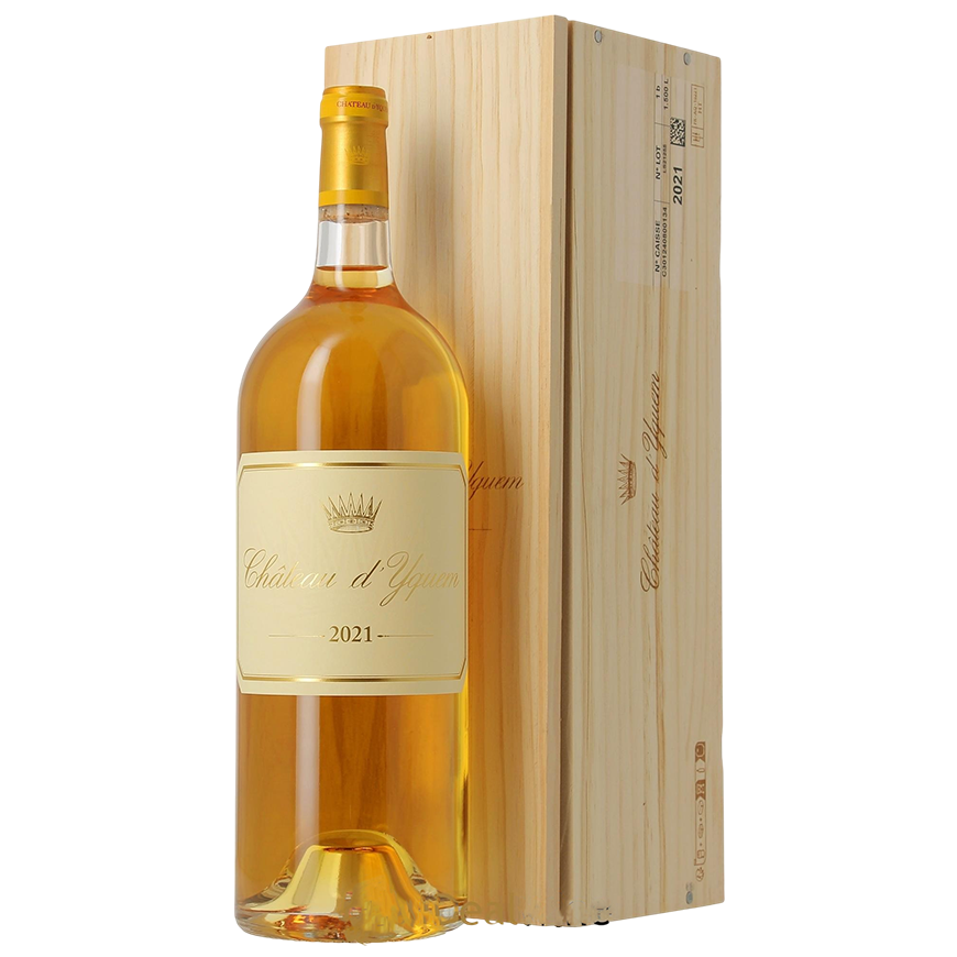Chateau D'Yquem 1er Cru Sauternes 2021 Magnum Wooden box