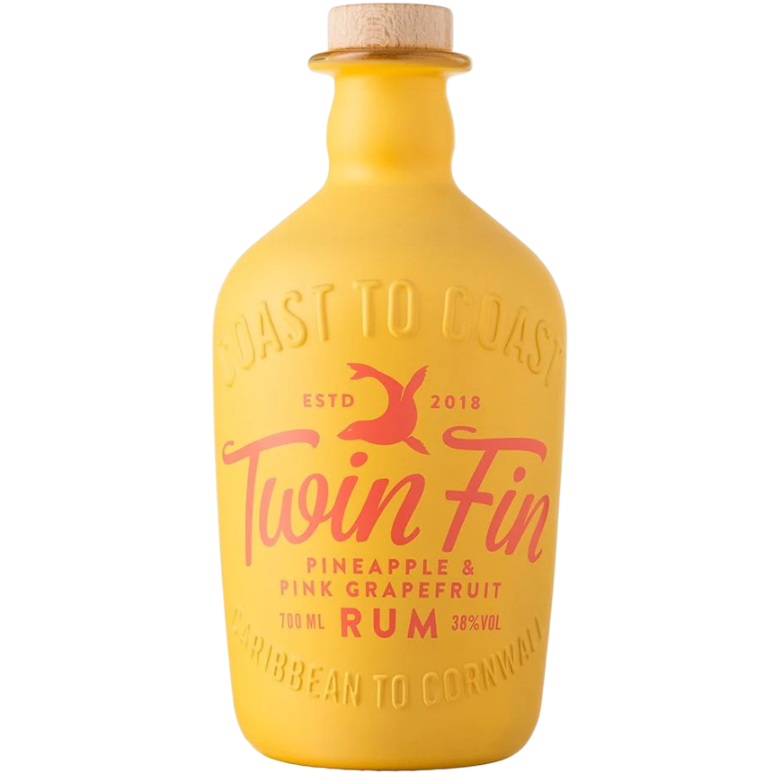 Twin Fin Pineapple & Pink Grapefruit Rum 70cl