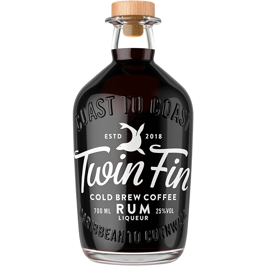 Twin Fin Cold Brew Coffee Rum 70cl