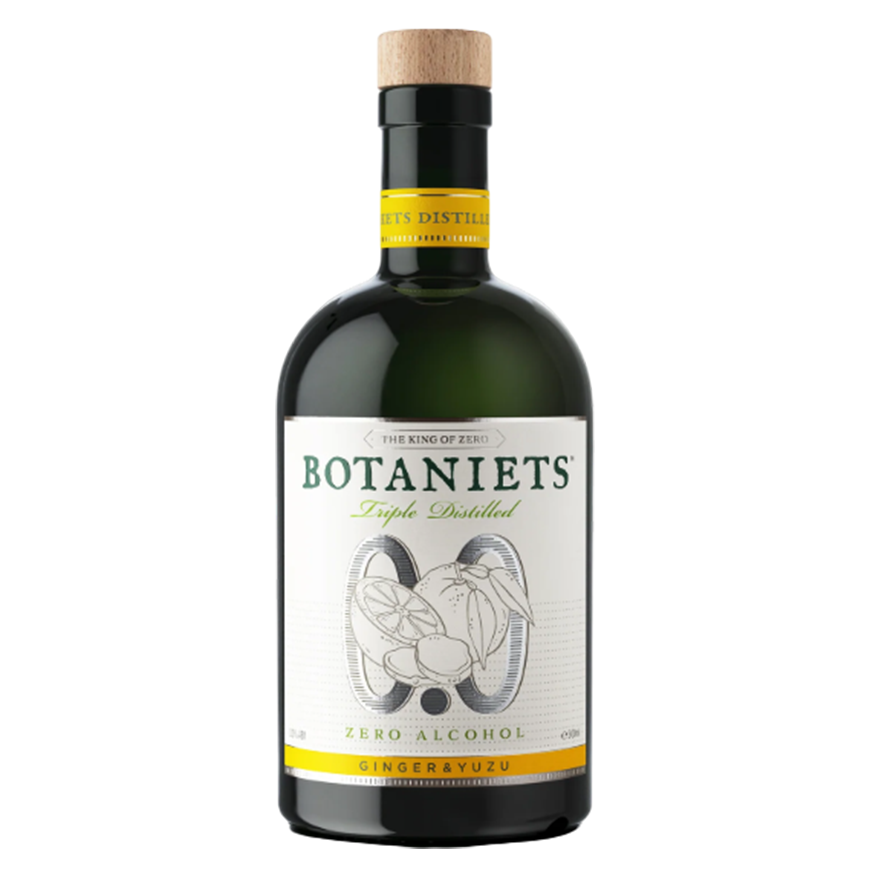 Botaniets Ginger Yuzu 0.0% Alcohol free 50cl