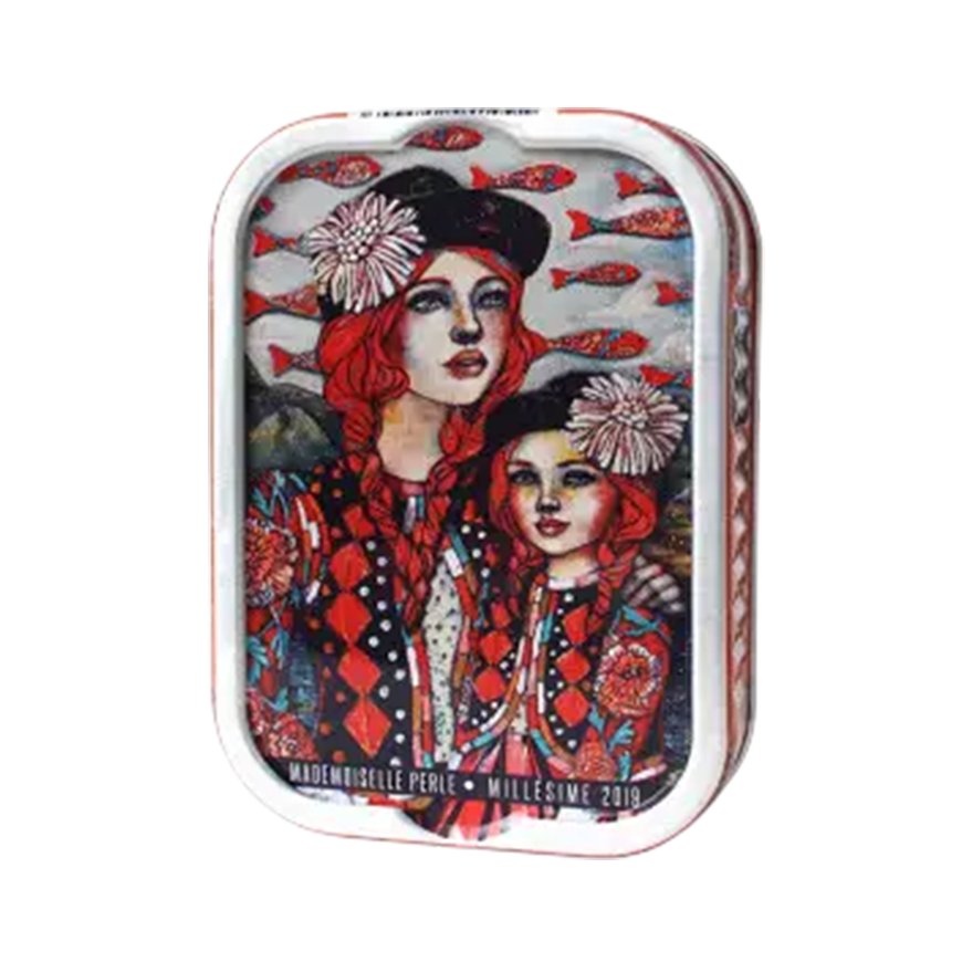 Sardines in olive oil Mademoiselle Perle vintages 2019 115gr